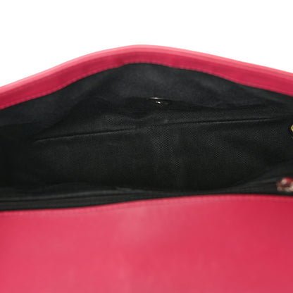 Chanel Patent Quilted Large Coco Shine Flap Pink 5 of 14