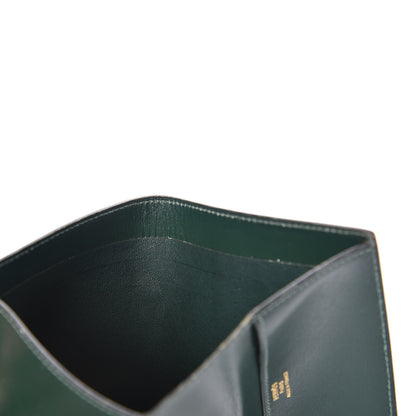 Hermes Box Photo Holder Wallet Vert Fonce 8 of 8