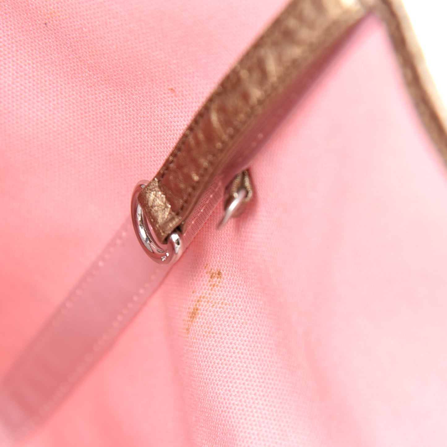 Visetos Striped Shooping Tote White