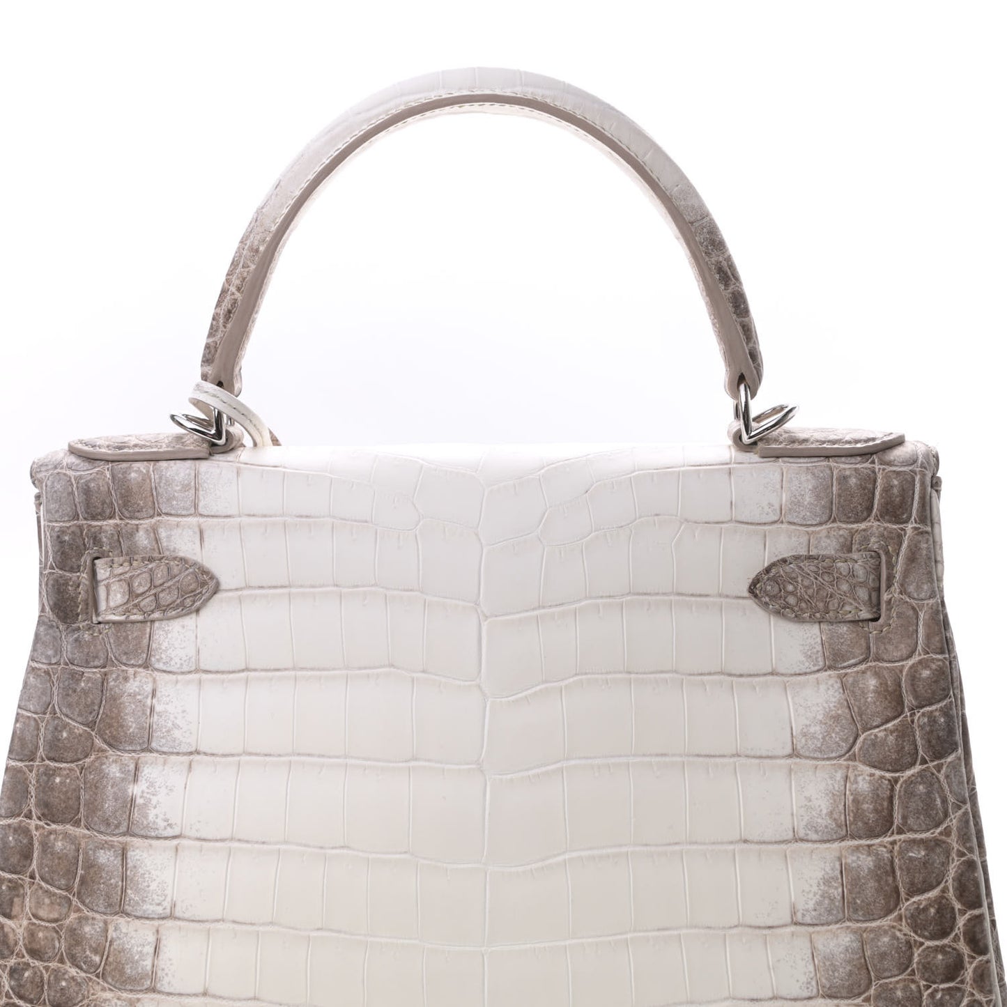 Matte Niloticus Crocodile Himalaya Kelly Retourne 28 White