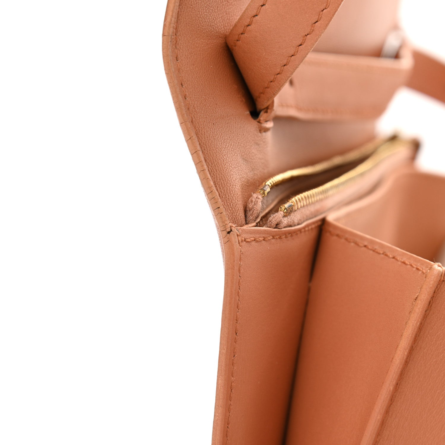 Celine Box Calfskin Medium Classic Box Flap Bag Nude 16 of 21