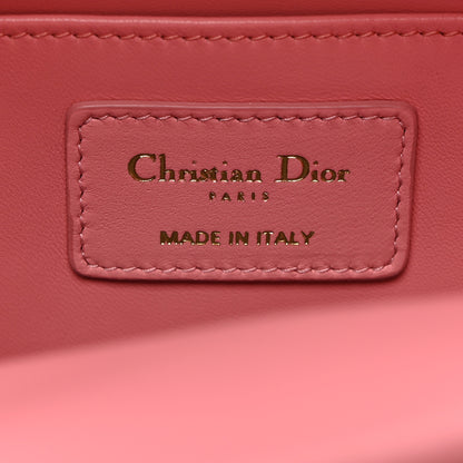 Christian Dior Lambskin Cannage Mini Backpack Peach Blossom 6 of 10