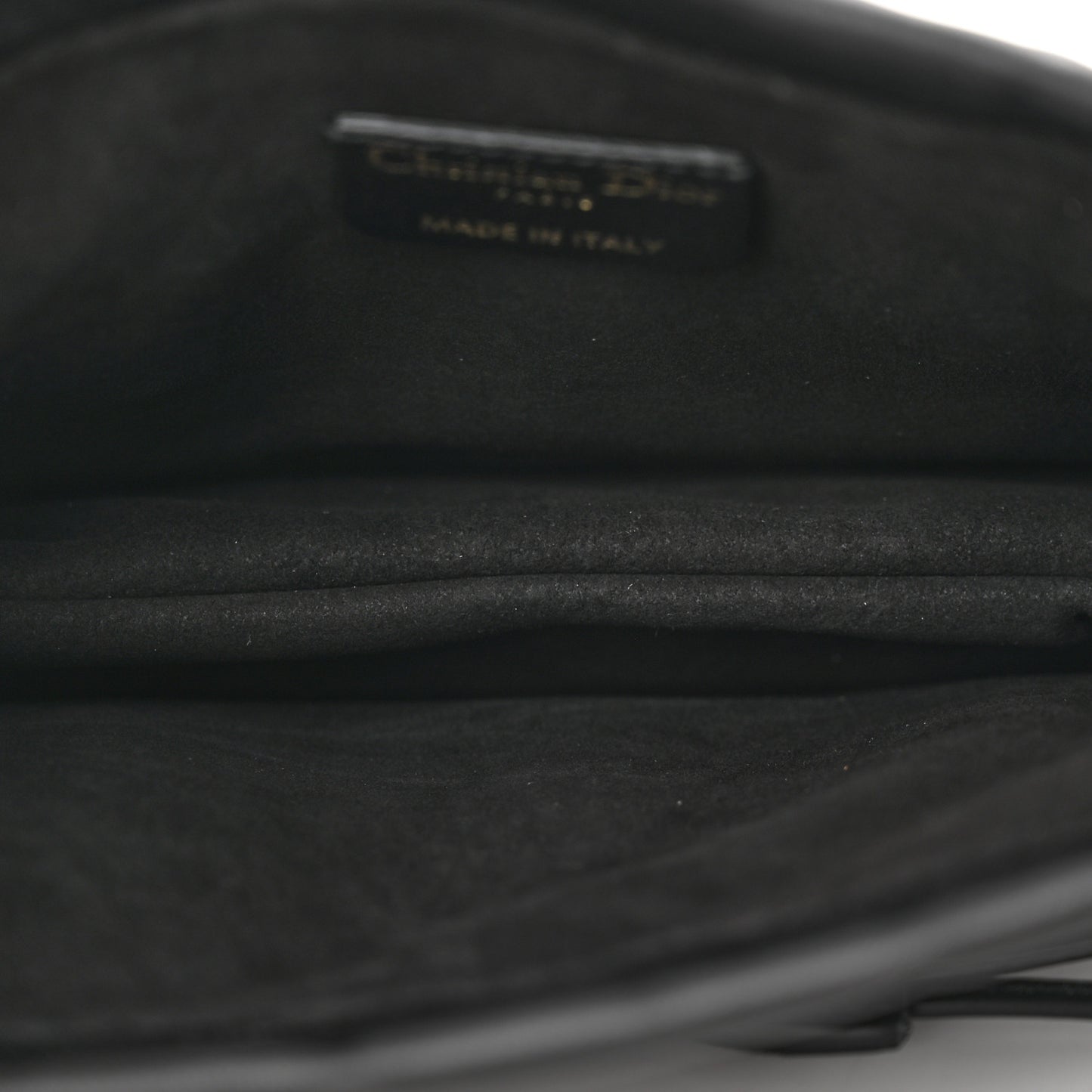 Lambskin Cannage Mini Top Handle Drawstring Bag Black