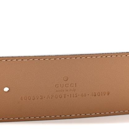 Gucci Calfskin Double G 40mm Belt 115 46 Tan 5 of 6