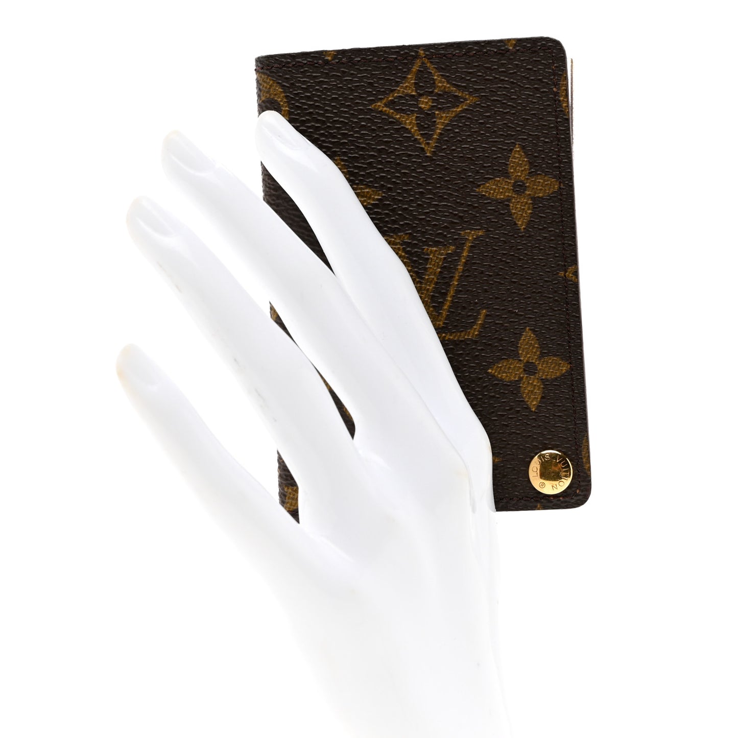 Monogram Credit Card Photo Holder