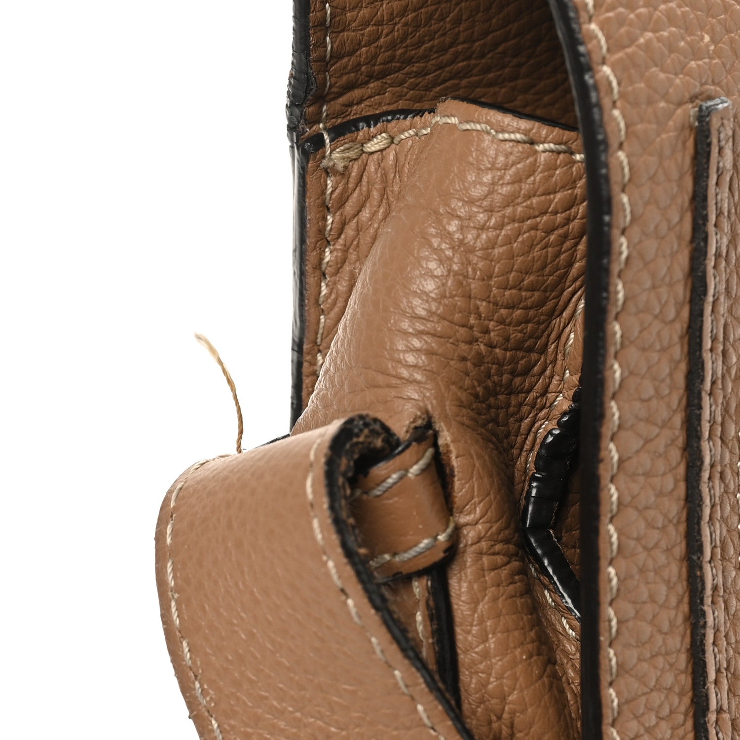 Chloe Calfskin Medium Marcie Round Crossbody Bag Nut 10 of 11