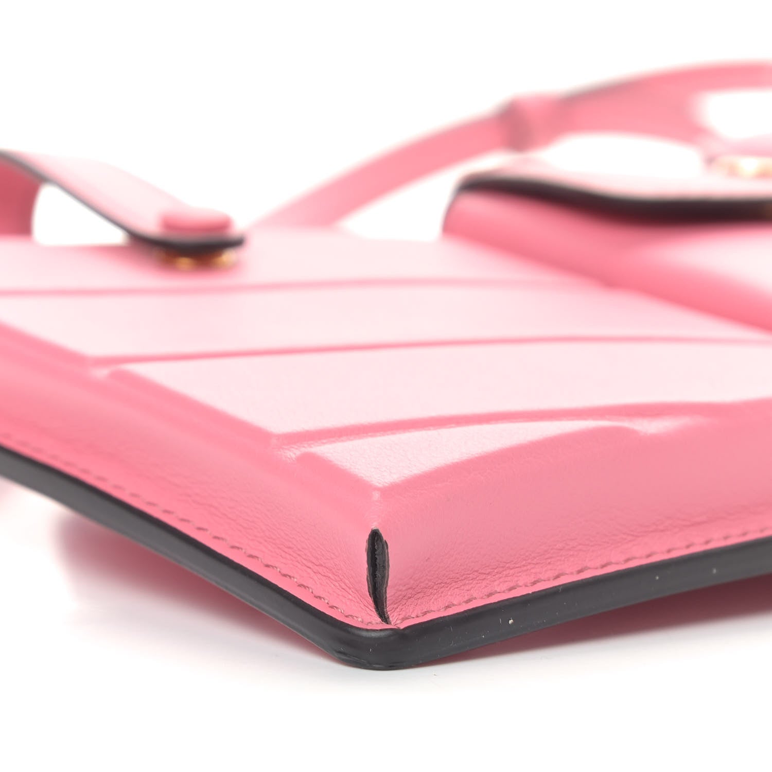 Fendi Vitello Grace Matte 3 Pocket Mini Crossbody Bag Pink 6 of 9