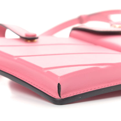 Fendi Vitello Grace Matte 3 Pocket Mini Crossbody Bag Pink 6 of 9