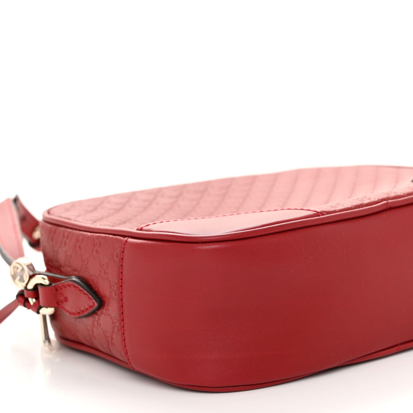 Microguccissima Mini Bree Messenger Bag Red