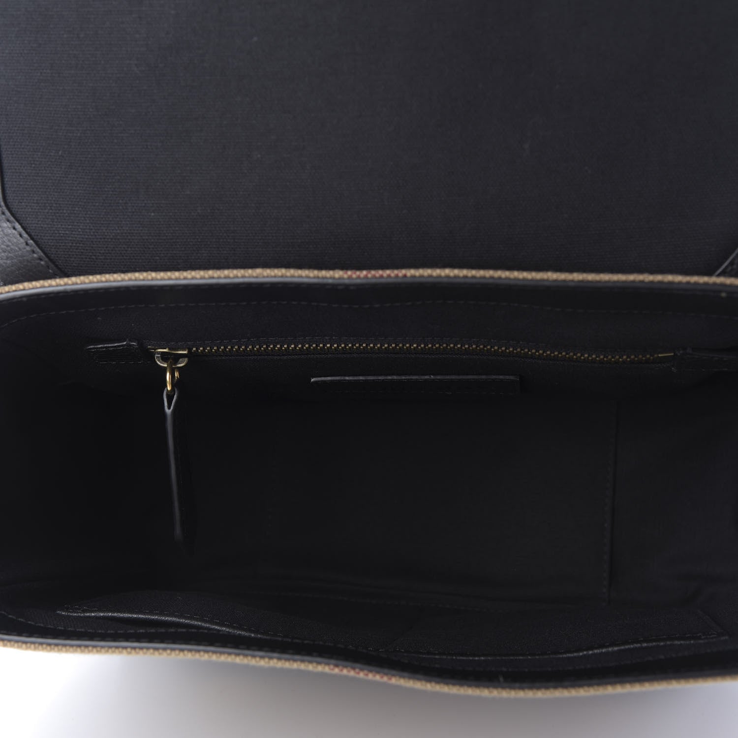 Burberry Canvas Mega Check Small Baildon Messenger Bag Black 5 of 9