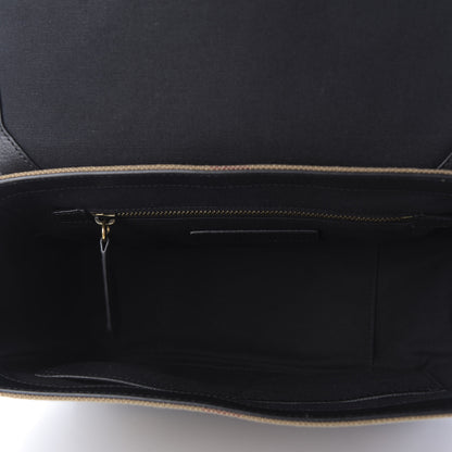 Burberry Canvas Mega Check Small Baildon Messenger Bag Black 5 of 9
