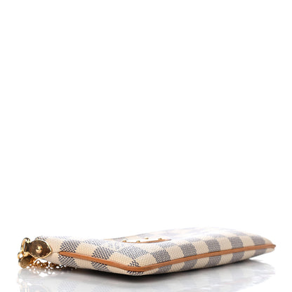 Louis Vuitton Damier Azur Pochette Milla MM 3 of 4