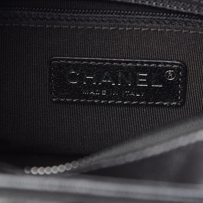 Chanel Aged Calfskin Quilted Small Gabrielle Hobo So Black 6 of 10