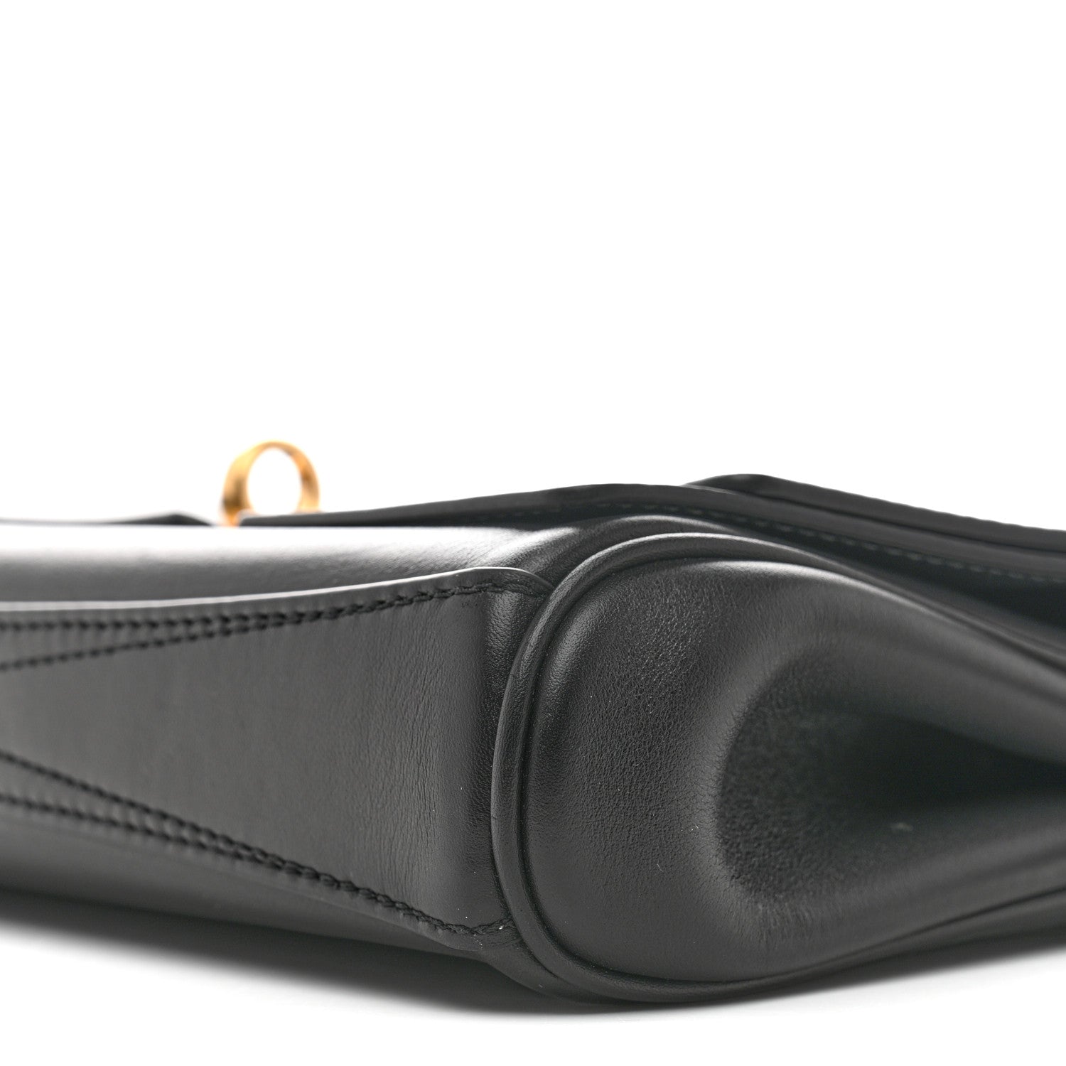 Balenciaga Smooth Calfskin Small Bel Air Clutch On Strap Black 11 of 12
