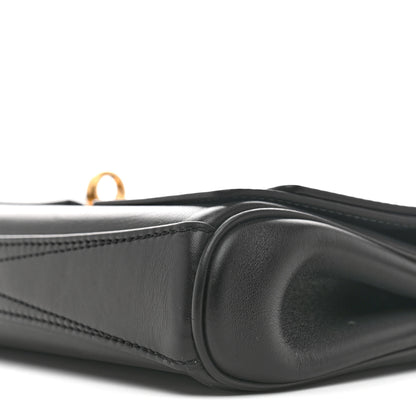 Balenciaga Smooth Calfskin Small Bel Air Clutch On Strap Black 11 of 12