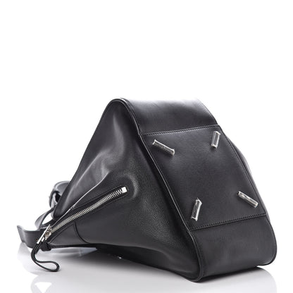 Loewe Calfskin Small Hammock Shoulder Bag Black 4 of 7