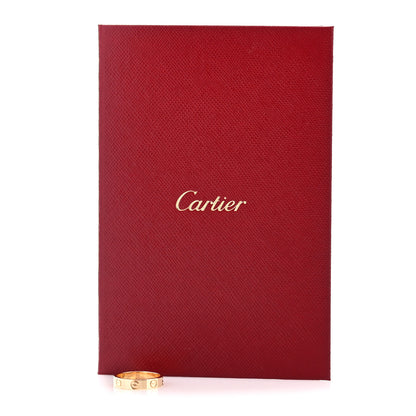 Cartier 18K Yellow Gold 3.5mm LOVE Wedding Band Ring 47 4 5 of 5