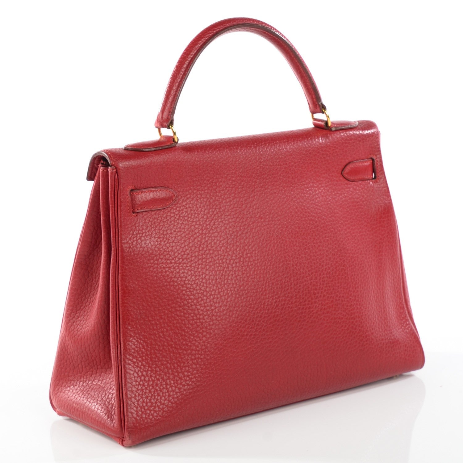 Hermes Taurillon Clemence Kelly Retourne 32 Rouge 3 of 20