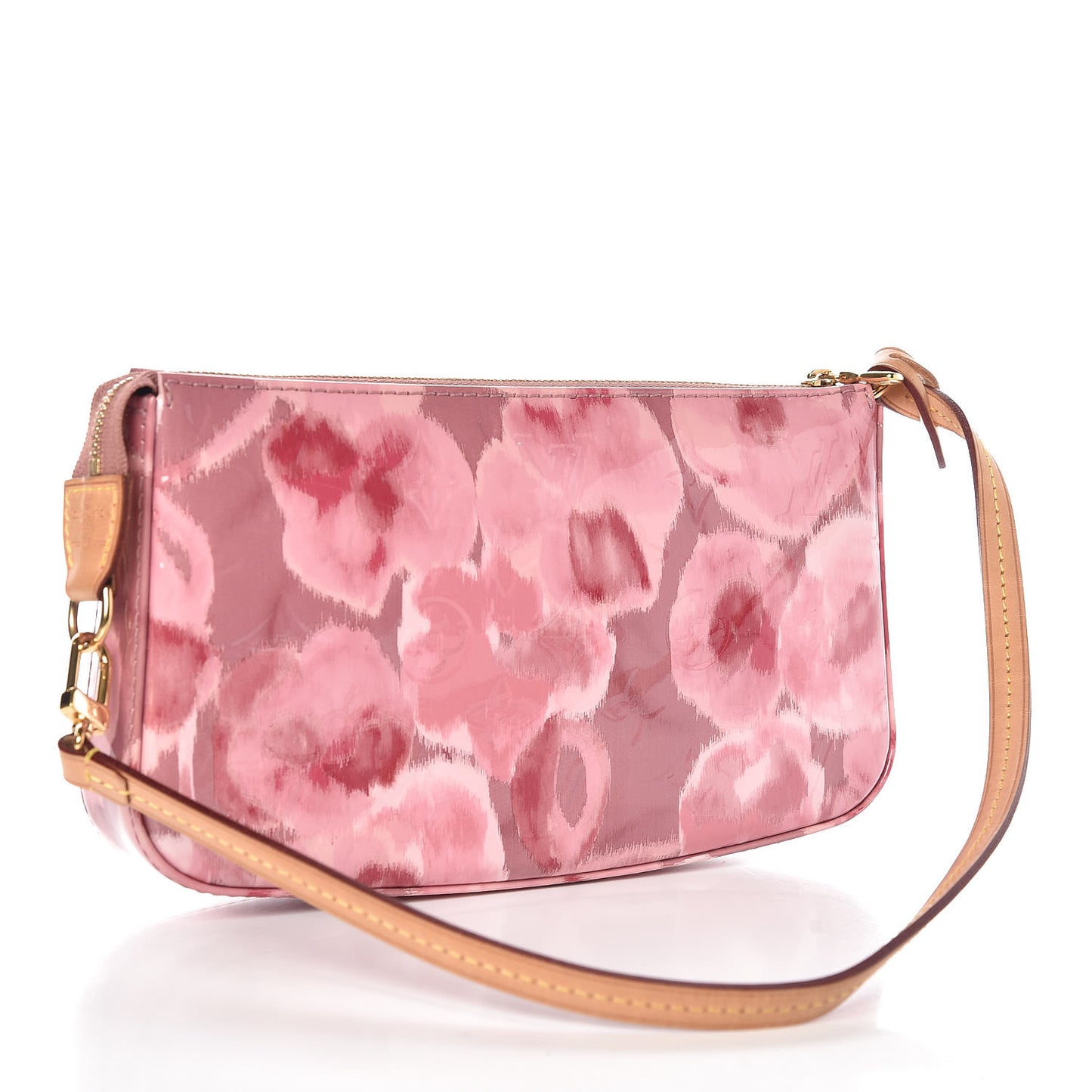Vernis Ikat Pochette Accessories NM Rose Velours