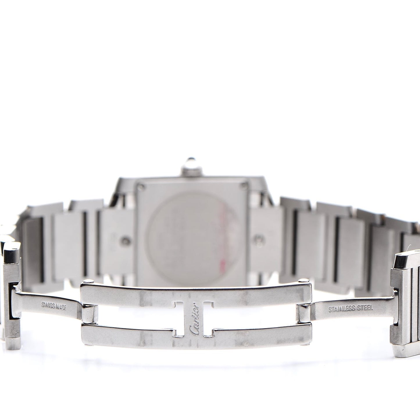 Stainless Steel 25mm Tank Francaise Quartz Watch