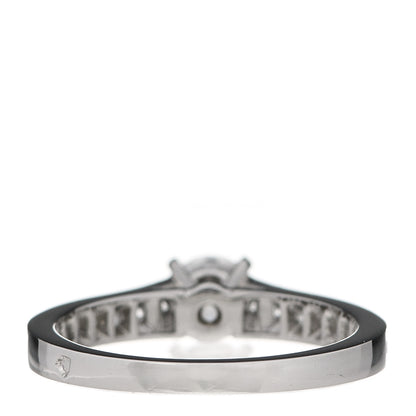 Cartier Platinum Diamond .40ct Solitaire 1895 Engagement Ring 50 5.25 4 of 7