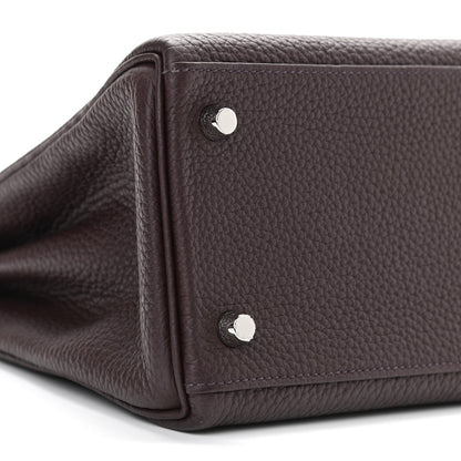 Hermes Taurillon Clemence Kelly Retourne 28 Rouge Sellier 8 of 10