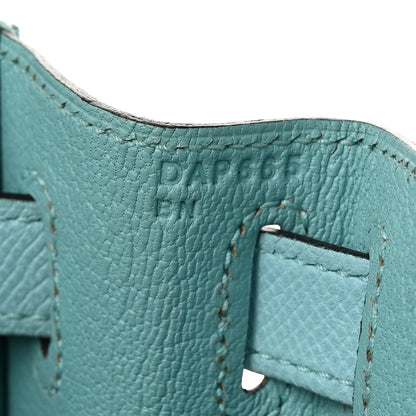 Hermes Epsom Kelly Sellier 28 Bleu Atoll 6 of 11