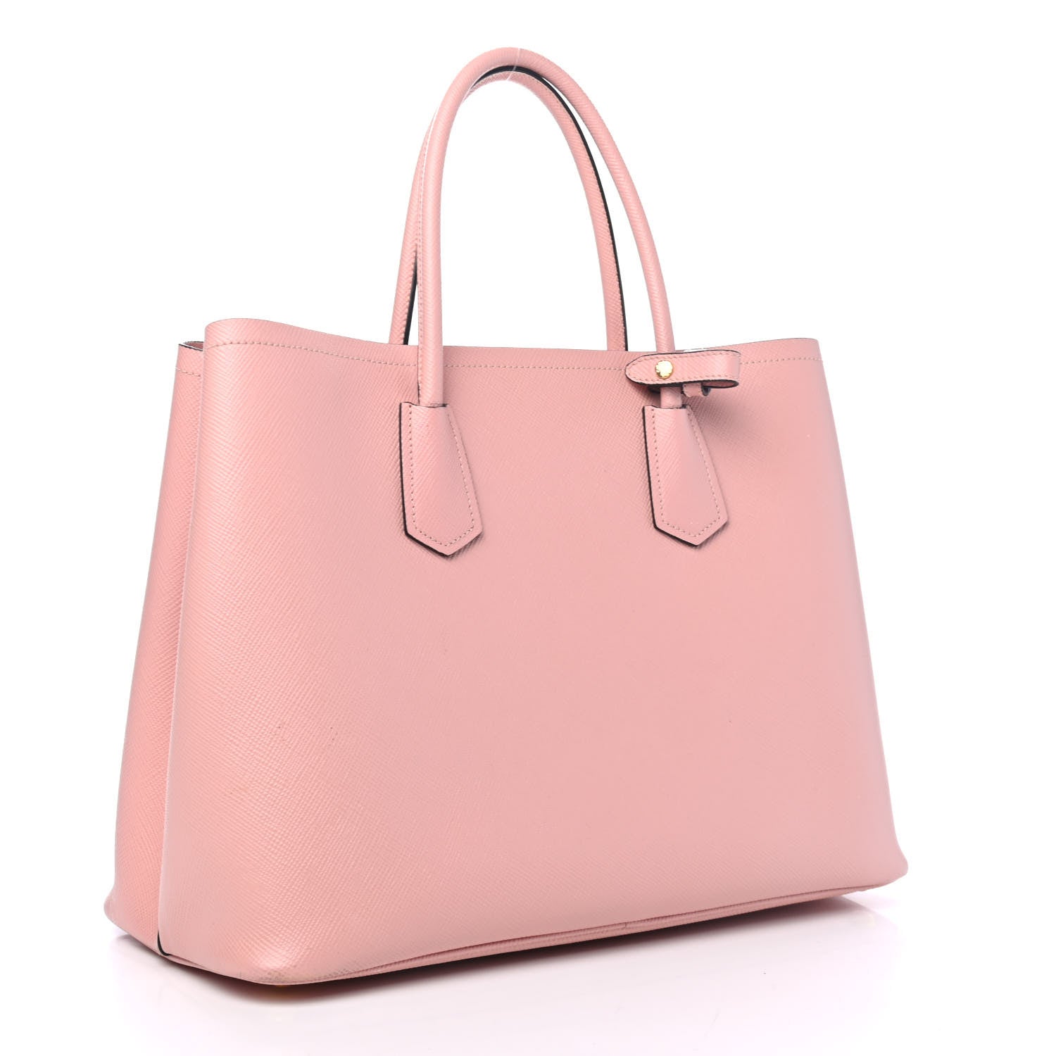 Prada Saffiano Cuir Medium Double Bag Orchidea 2 of 4