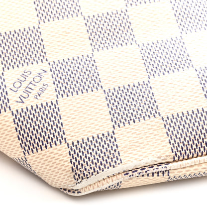 Louis Vuitton Damier Azur Braided Neverfull MM Orange 12 of 15