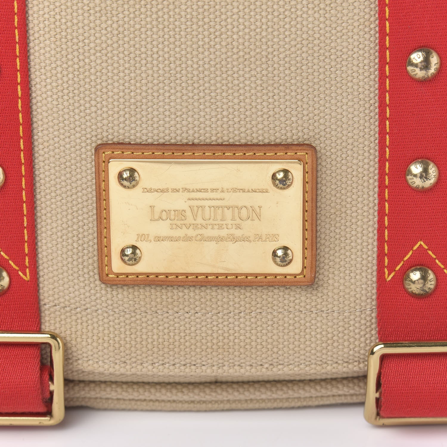 Louis Vuitton Antigua Besace PM Messenger Beige 12 of 12