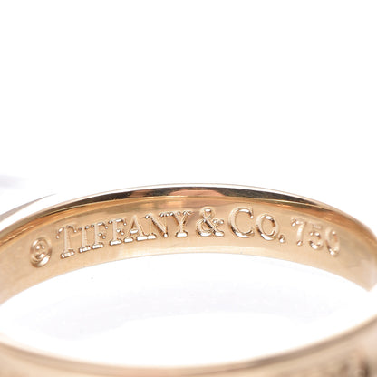 Tiffany 18K Yellow Gold Narrow 1837 Ring 62 10 4 of 6