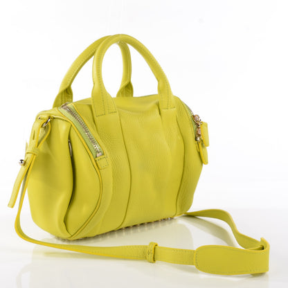 Alexander Wang Pebbled Lambskin Rockie Acid Pale Gold Hardware 3 of 7