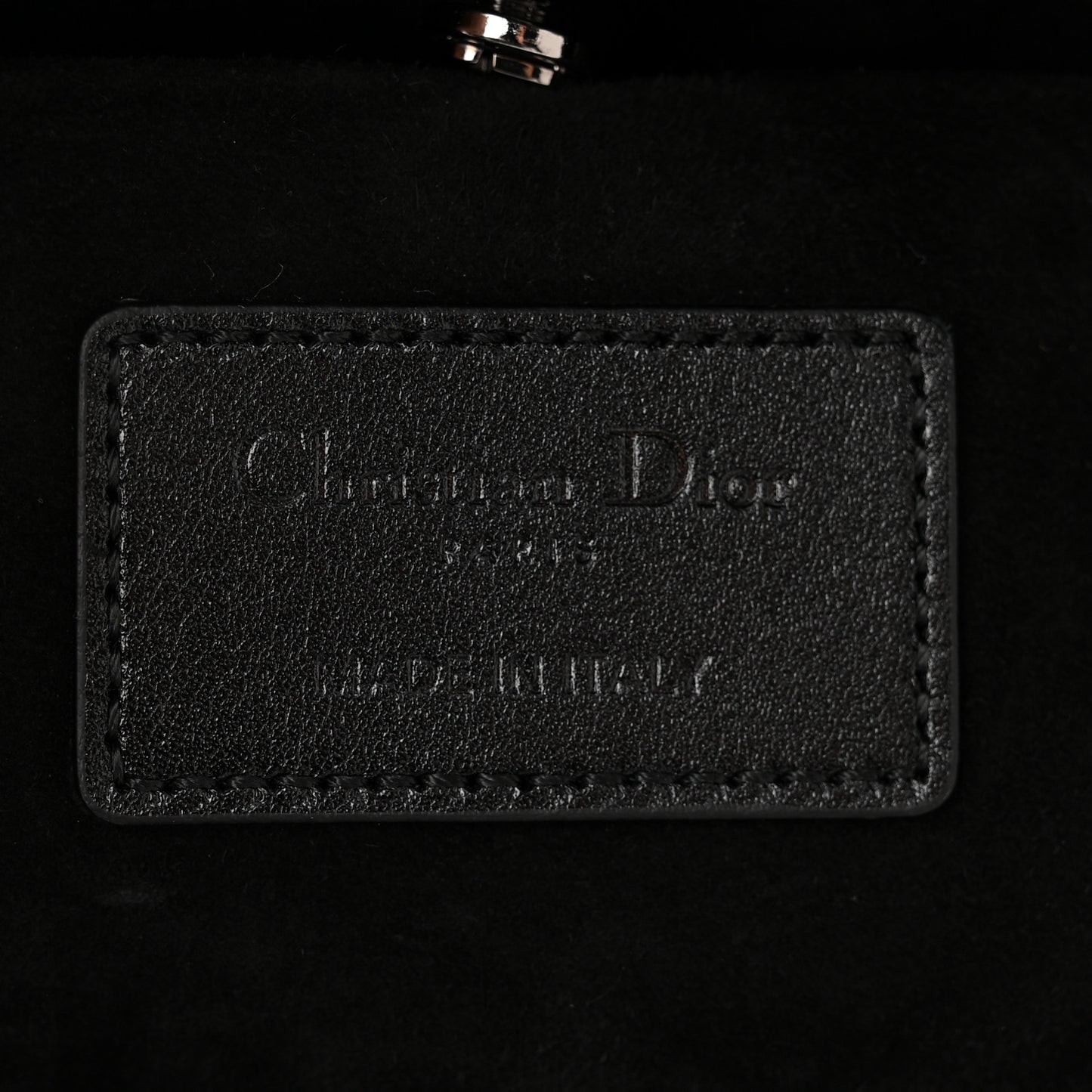 Lambskin Cannage The Lady 95.22 Black