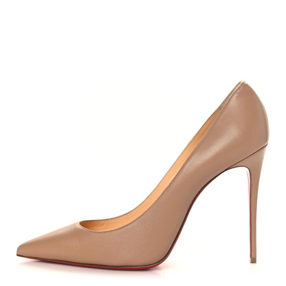 Christian Louboutin Kid Kate 100 Pumps 41 Nude 1 of 8