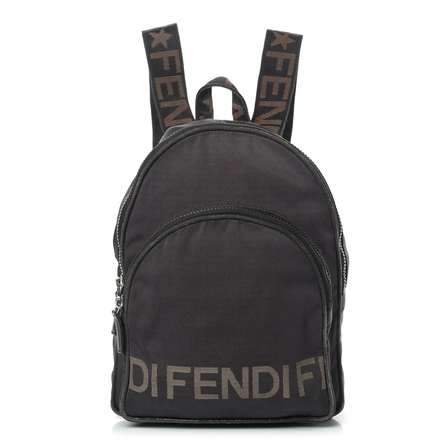 Fendi Nylon 1925 Backpack Black 1 of 16