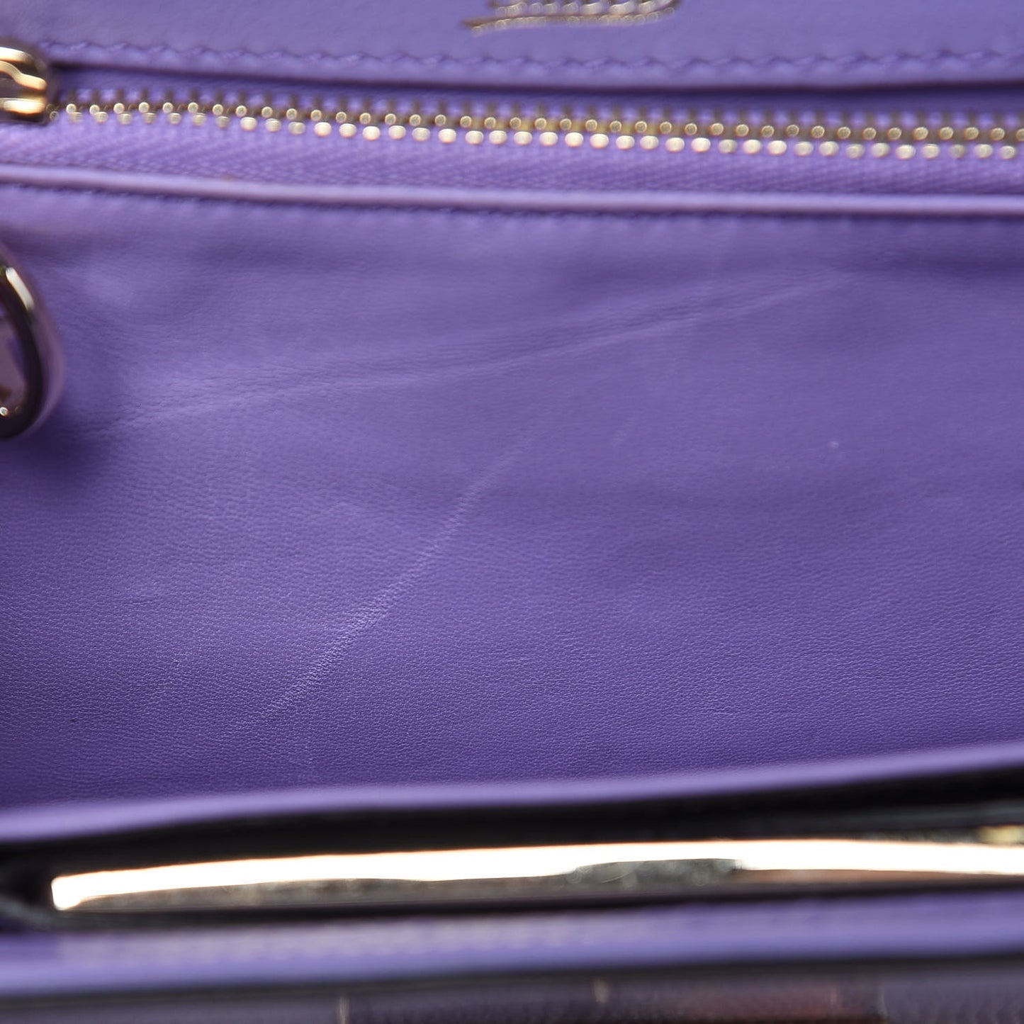 Lizard 1973 Chain Shoulder Bag Purple