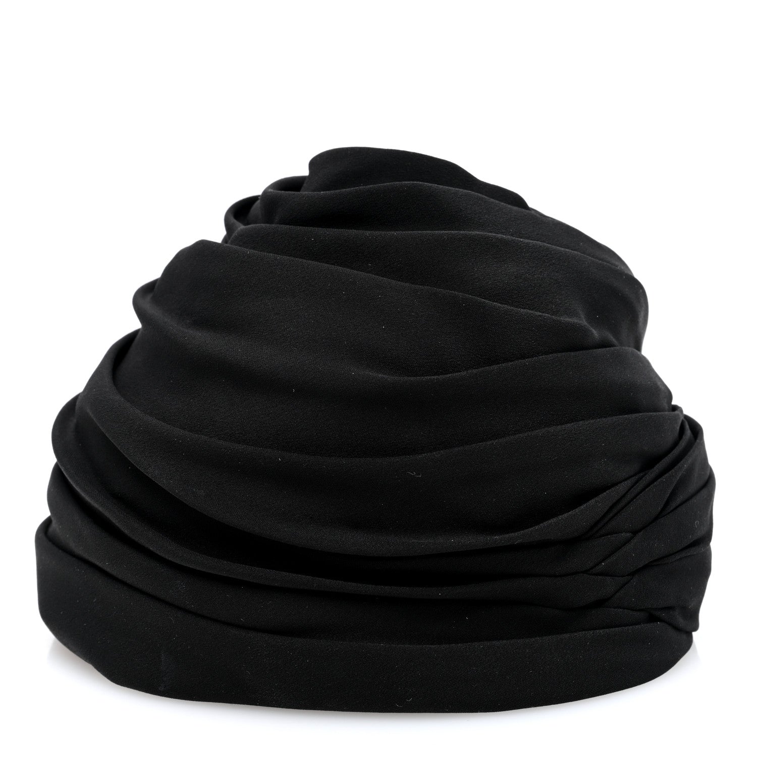 Chanel Silk Turban Black 4 of 8