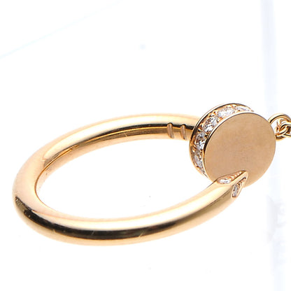 Cartier 18K Pink Gold Diamond Juste Un Clou Pendant Necklace 5 of 7