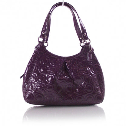 FASHIONPHILE COACHPatentEmbossedGramercyPurple22458 1 of 8