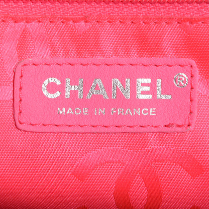 Chanel Calfskin Quilted Large Cambon Bowler Black White 6 of 7