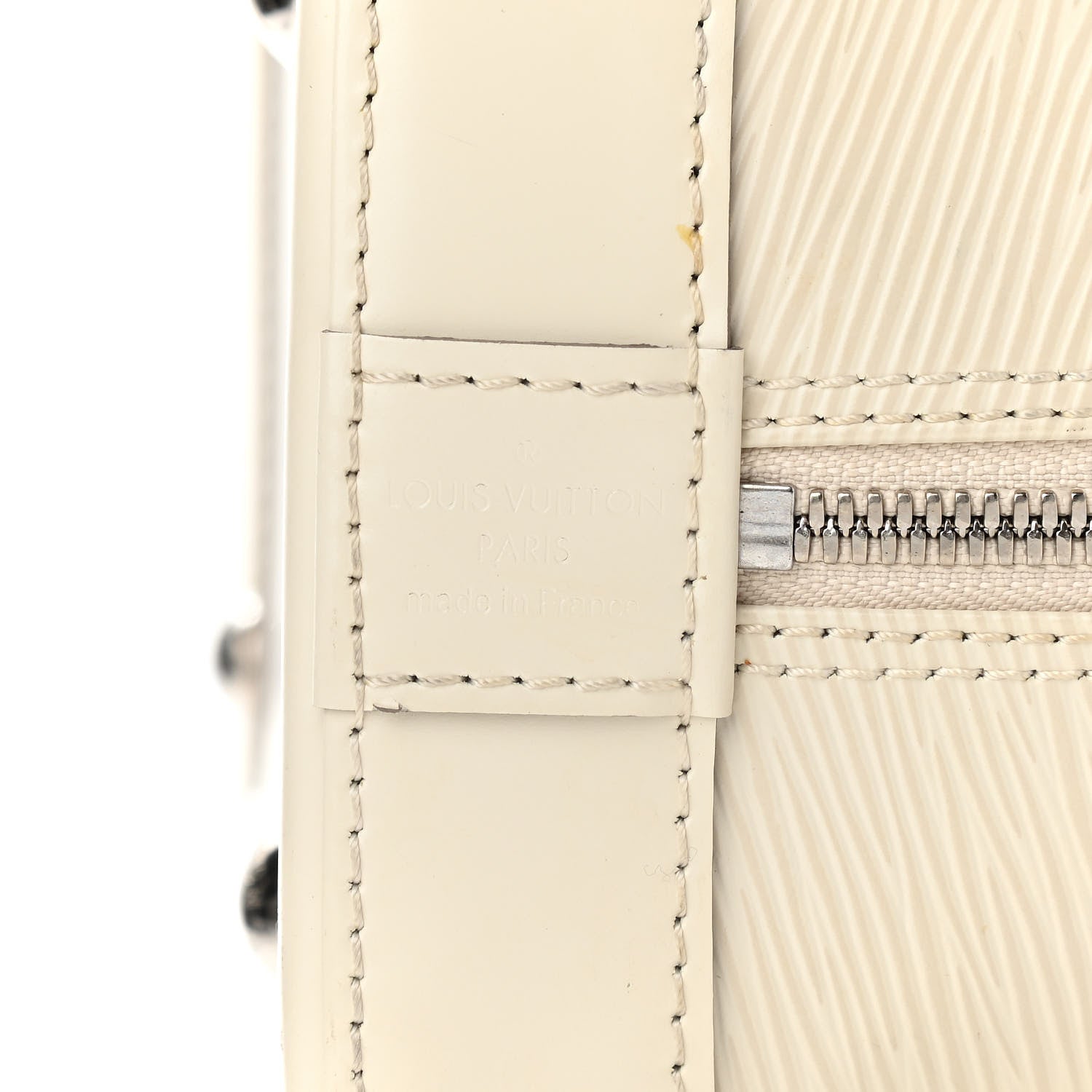 Louis Vuitton Epi Alma PM Ivory 6 of 13