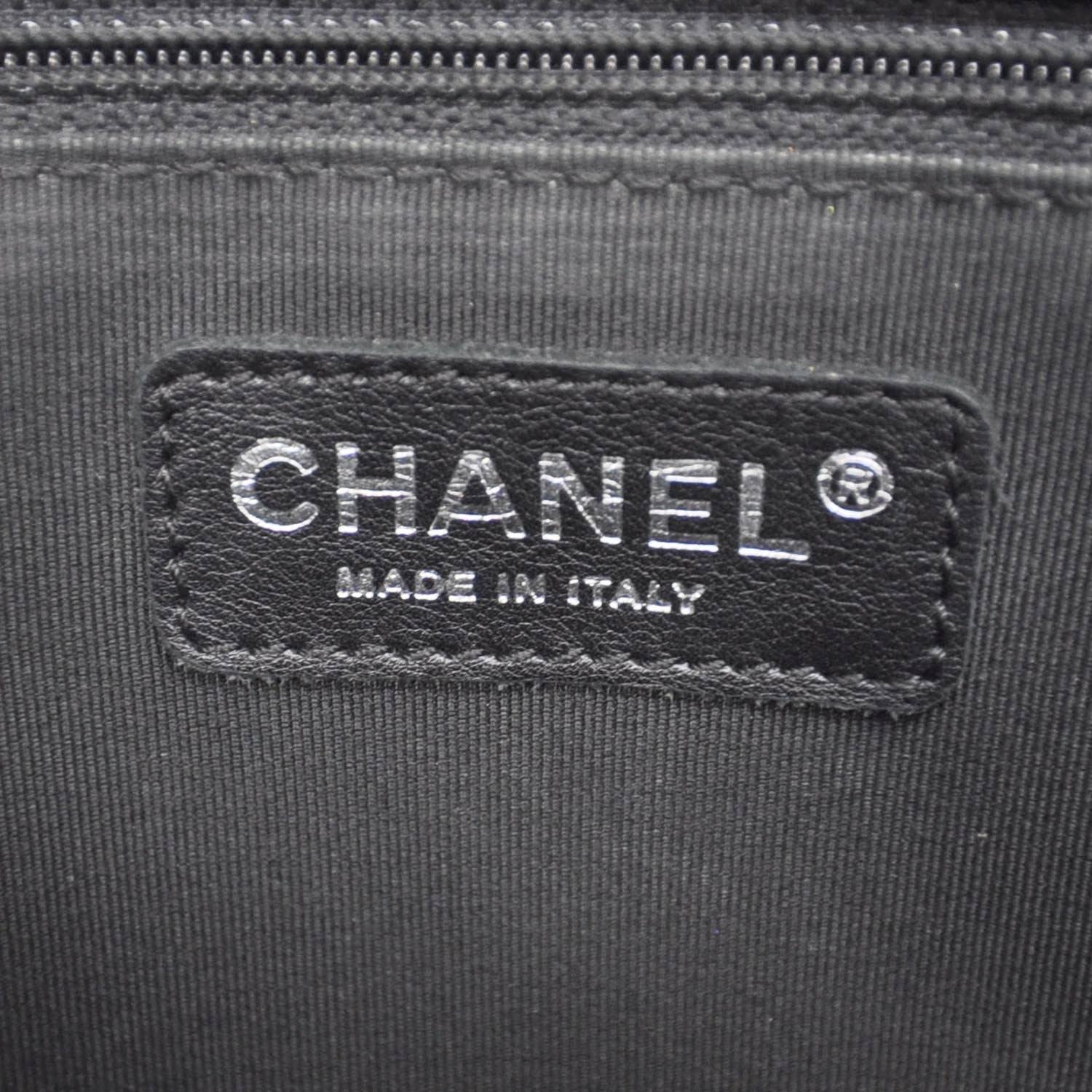 Chanel Caviar Grand Shopping Tote GST Black 7 of 8