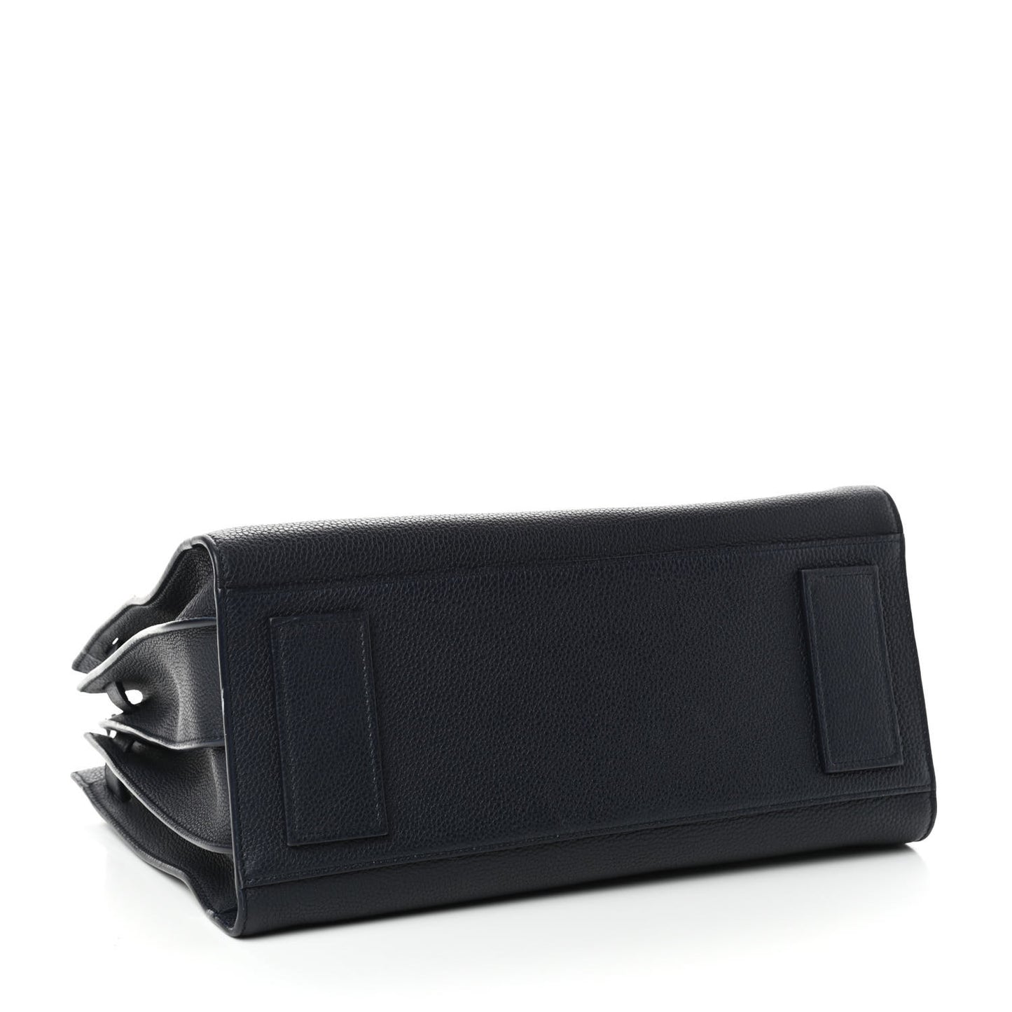Grained Calfskin Small Supple Sac De Jour Navy