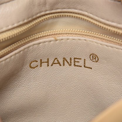 Chanel Lambskin Quilted Tassel Camera Case Beige 6 of 21