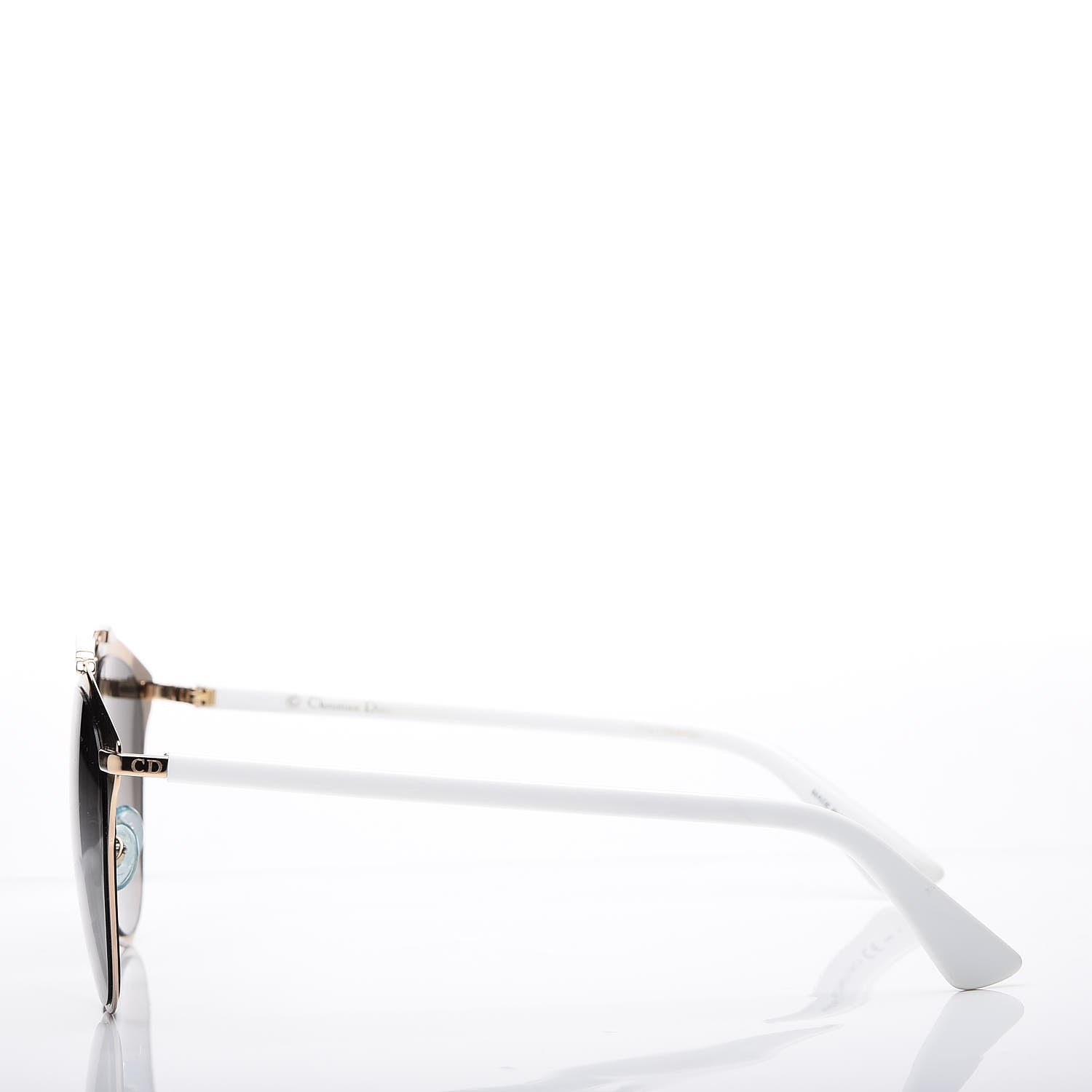 Christian Dior Reflected Sunglasses Rose Gold White 3 of 9