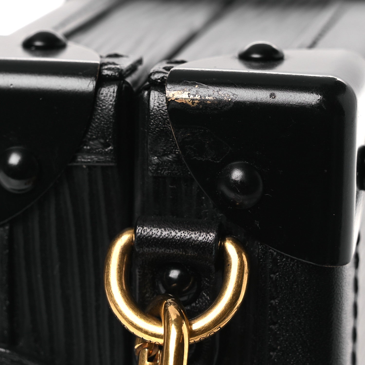 Louis Vuitton Epi Petite Malle Black 13 of 13