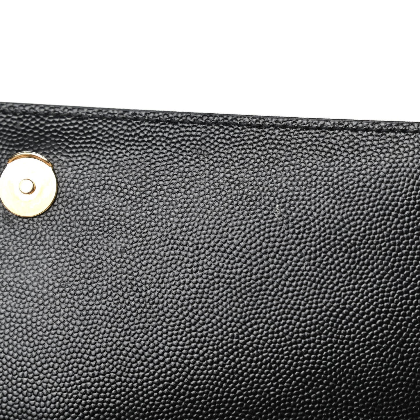 Grain De Poudre Medium Classic Monogram Kate Satchel Black