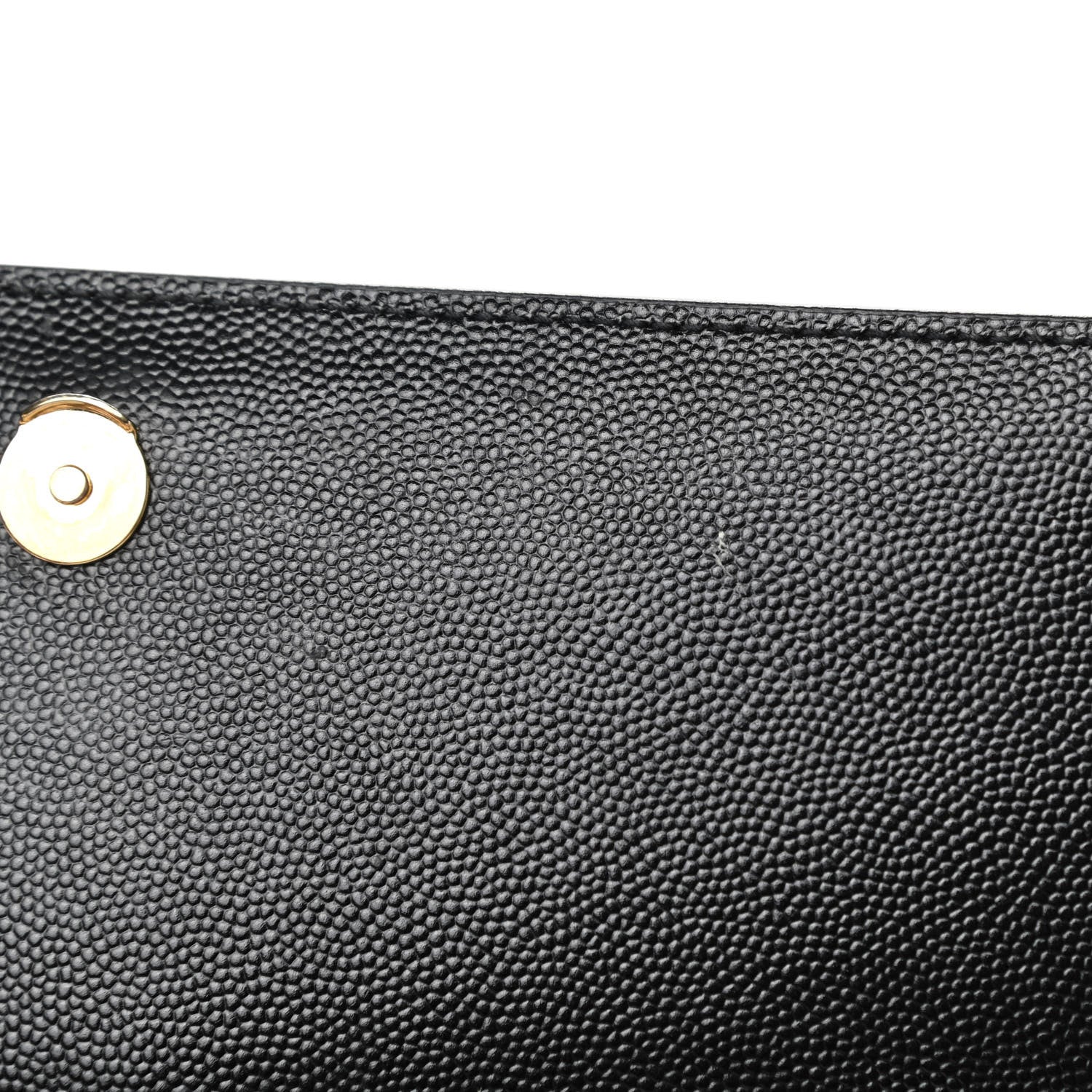 Saint Laurent Grain De Poudre Medium Classic Monogram Kate Satchel Black 5 of 5