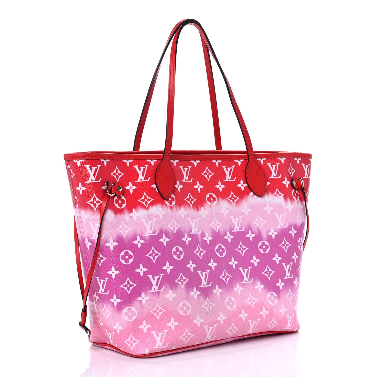 Monogram Escale Neverfull MM Rouge