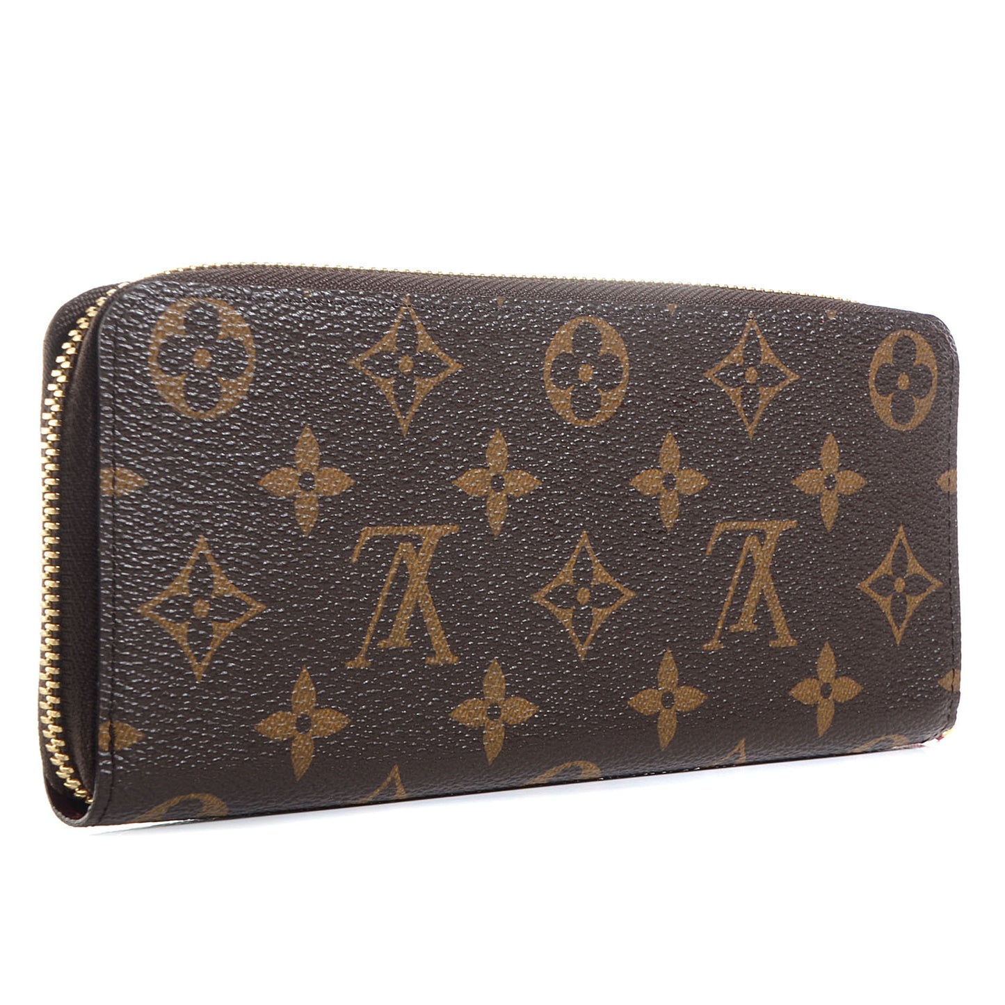 Monogram Clemence Wallet Fuchsia